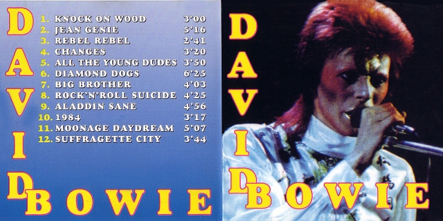 David Bowie - Front & Inlay